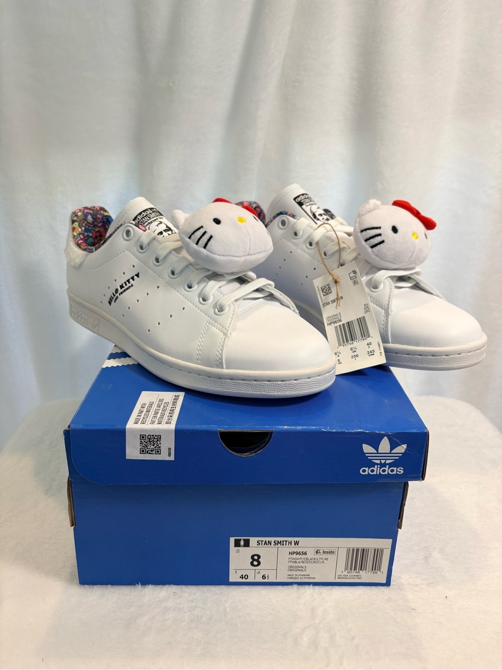 adidas x Hello Kitty Stan Smith Hello Kitty Women's Shoes (Size: 8)